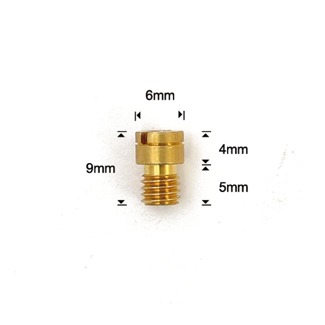 EBC Keihin slotted head main jets 99101-393, size 72.5 CARBS KEIHIN REPL PARTS EBC