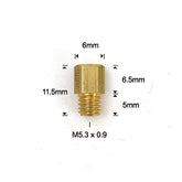 EBC Mikuni hex head main jets 4/042, size 70 CARBS MIKUNI REPL PARTS Ebc