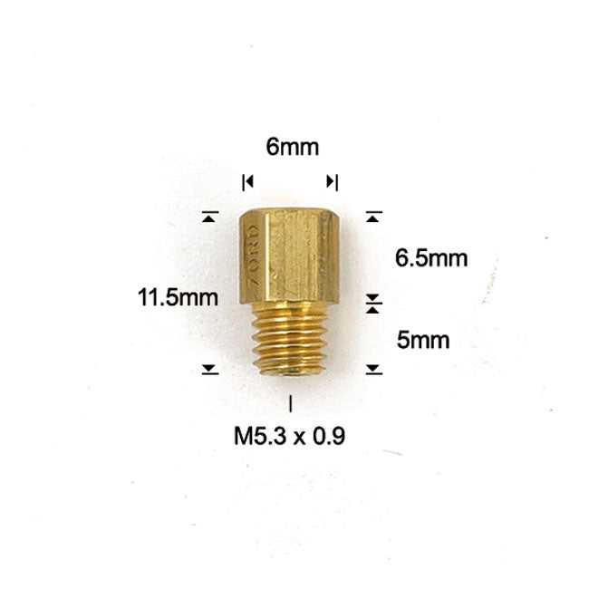 EBC Mikuni hex head main jets 4/042, size 70 CARBS MIKUNI REPL PARTS Ebc