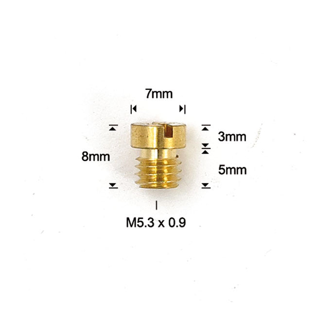 EBC Keihin CV carburetor main jets, size 165 CARBS KEIHIN REPL PARTS EBC