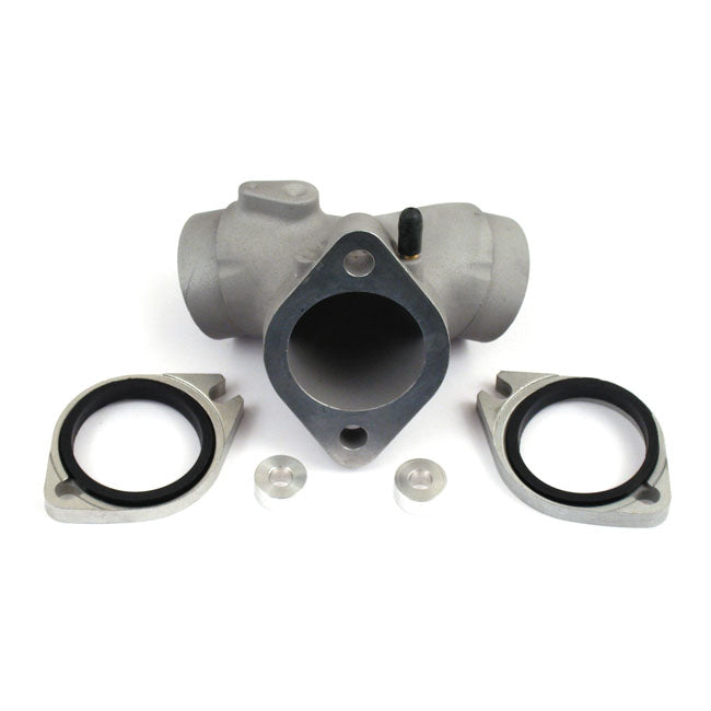 S&S Cycle Manifold,Kit,Conversion,Ports,1 7/8",Voes,#410,Natural
