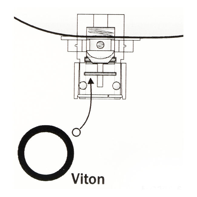Fuel Tool O Ring Lower Check Valve Fuel Tool
