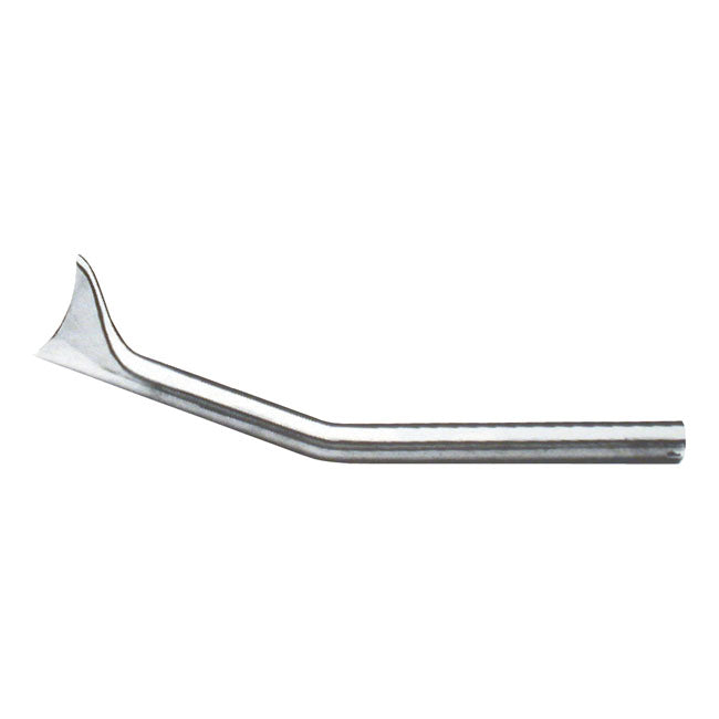 Paughco, Upswept Fishtail extension. 31" long. Chrome EXHAUST SLIP-ONS AND MUFFLERS Paughco