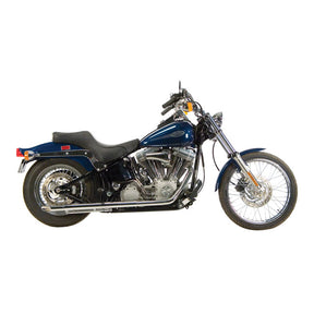 Paughco, Tailpipe extension. 18" Slash cut. Chrome EXHAUST SLIP-ONS AND MUFFLERS Paughco