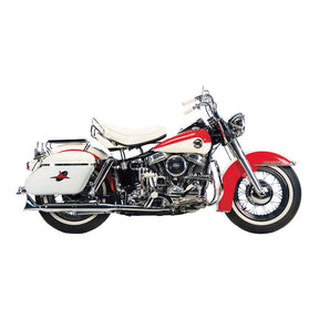 Paughco, Touring Fishtail slip-on muffler. 31" long EXHAUST SLIP-ONS AND MUFFLERS Paughco