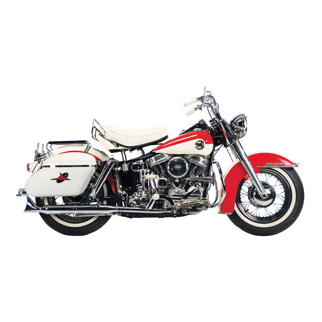 Paughco, Touring Fishtail slip-on muffler. 31" long EXHAUST SLIP-ONS AND MUFFLERS Paughco