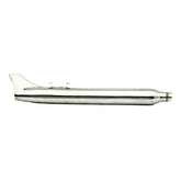 Paughco, Smooth 3" Rocket Fishtail muffler. 31". L&r EXHAUST SLIP-ONS AND MUFFLERS Paughco