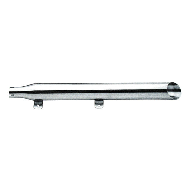 Paughco, 3" Slash-cut Cruiser muffler. 30". Left EXHAUST SLIP-ONS AND MUFFLERS Paughco