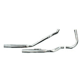 Paughco, Tapered exhaust (38"). Chrome Full Exhaust System Paughco