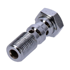 Goodridge, 7/16-24 double banjo bolt. Chrome BANJO BOLTS Goodridge