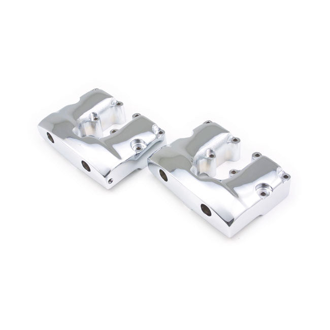 Shovelhead Rocker Box Set. Chrome Rocker Covers Mcs
