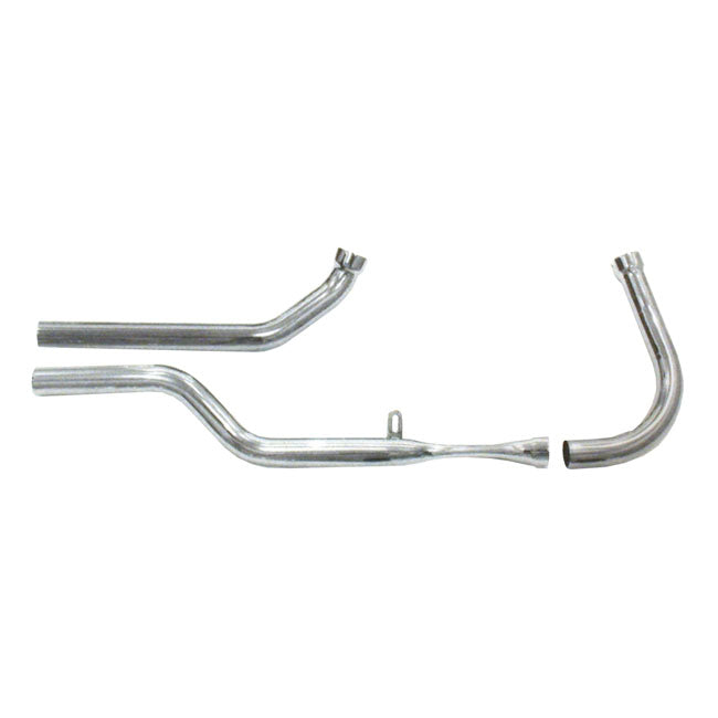 Paughco, Dual shotgun head pipes. Chrome HEADPIPES Paughco