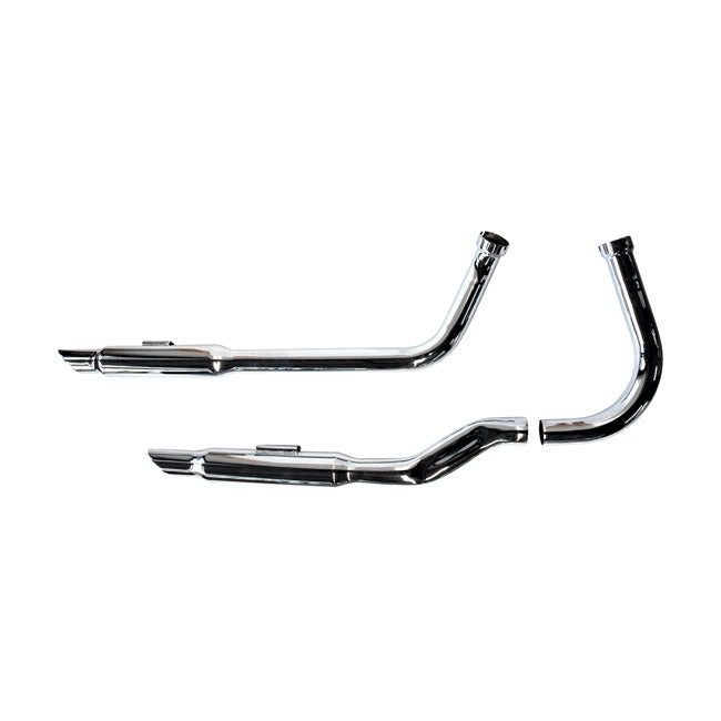 Paughco, Shotgun shorty exhaust (38"). Chrome Full Exhaust System Paughco