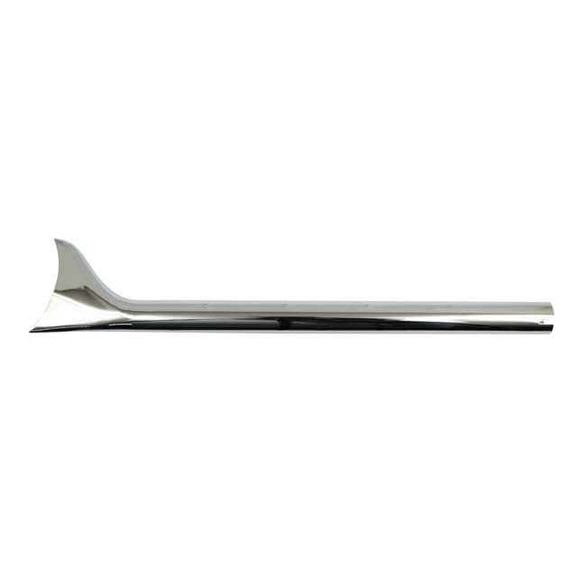 Slip On Fishtail Exhaust Extension 30" Long Chrome Exhaust Slip-Ons And Mufflers Mcs