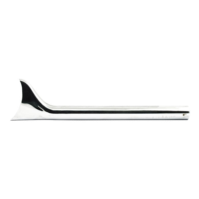 Slip On Fishtail Exhaust Extension 24" Long Chrome Exhaust Slip-Ons And Mufflers Mcs