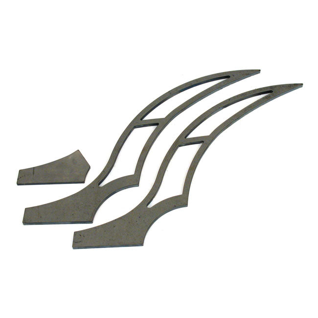 Bk Stiletto, Fender Strut Set. Long. 280 300mm Bk