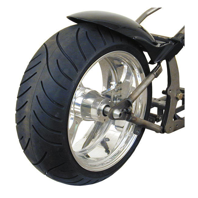 Bk, Stiletto Rear Fender. Short. 270mm Wide. 14" 18" Fender Rear Bk Bk