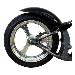 Bk, Stiletto Rear Fender. Medium. 270mm Wide. 14" 18" Fender Rear Bk Bk
