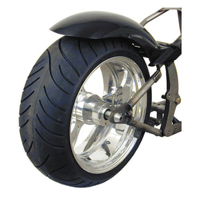Bk, Stiletto Rear Fender. Medium. 270mm Wide. 14" 18" Fender Rear Bk Bk