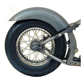 Bk, Stiletto Rear Fender. Long. 270mm Wide. 14" 18" Bk