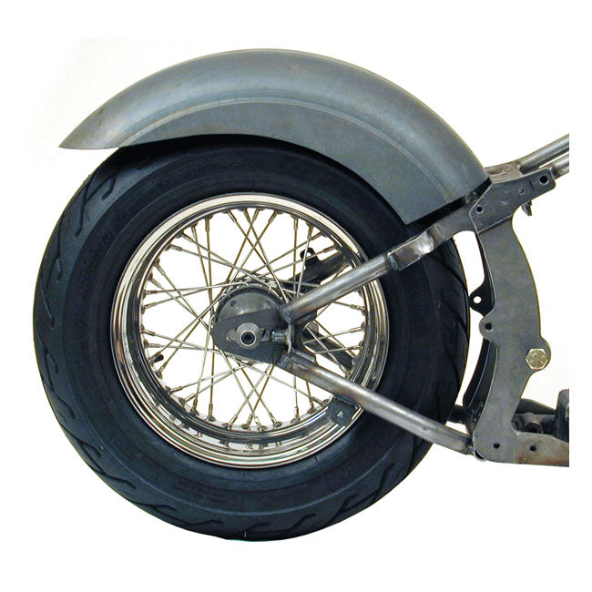 Bk, Stiletto Rear Fender. Long. 270mm Wide. 14" 18" Bk