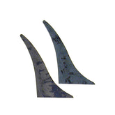 Bk Stiletto Side Struts, Medium (Pair) Bk