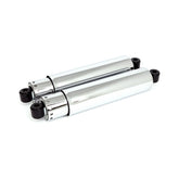Shock Absorbers 14", Full Cover. Chrome Shock Absorbers Mcs