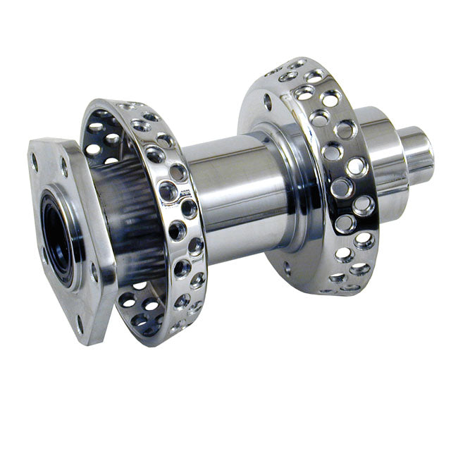 Fxst Single Flange Hub, Chrome, 80 Sp Mcs