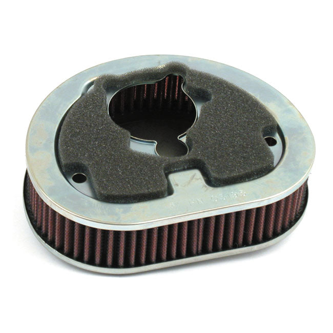 K & N Air Filter Replacement Hd Big Twin Evo 90 99 Aircleaner Elements K&N