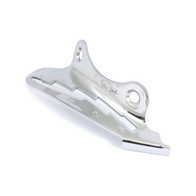 Shifter Lever Guide, 3 Speed & Reverse. Chrome Shift Lever Guides Samwel