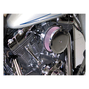 K&N street metal high-flow air intake Hammer, chrome Air Cleaner K&N