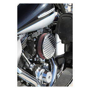 K&N street metal high-flow air intake Grind, chrome Air Cleaner K&N