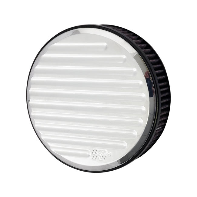 K&N street metal high-flow air intake Grind, chrome Air Cleaner K&N