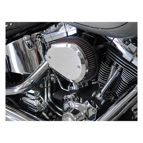 K&N street metal high-flow air intake Flare, chrome Air Cleaner K&N