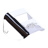 73 Up Taillight Visor. Embossed Eagle. Chrome Taillights Visors Mcs