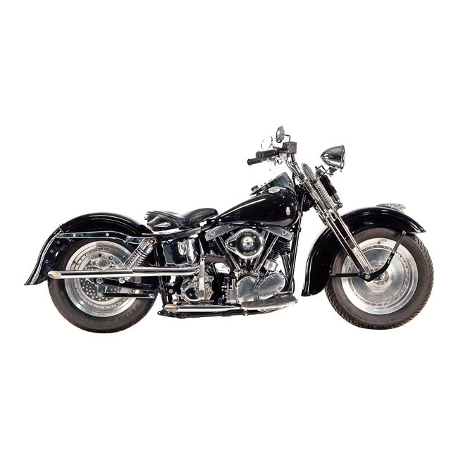 Paughco, Shotgun drags (40"). Chrome DRAG PIPES Paughco
