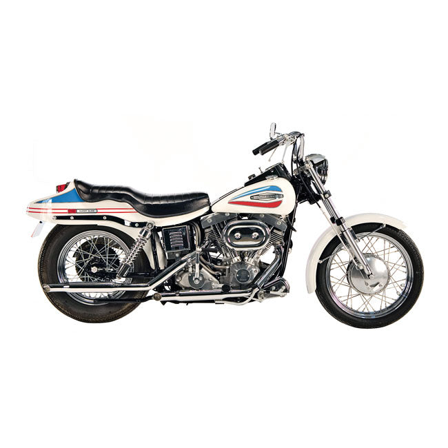 Paughco, Shorty exhaust Goose cut (38"). Chrome Full Exhaust System Paughco