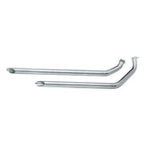 Paughco, Shotgun drags (40"). Chrome Full Exhaust System Paughco
