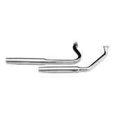Paughco, Tapered exhaust (38"). Chrome Full Exhaust System Paughco