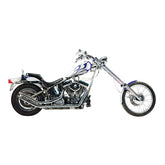 Paughco, Upswept drag pipes. Slash cut. Chrome DRAG PIPES Paughco