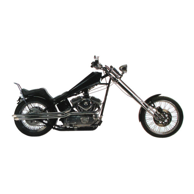 Paughco, Dual shotgun drags. Chrome DRAG PIPES Paughco