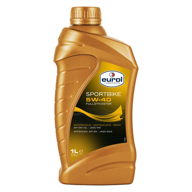 Eurol, Synthetic 5 W40 Sg Jaso Ma Motor Oil, 1 L Oils Eurol