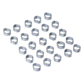 Crimp Hose Clamp, 1/2 (12.70mm) Id. Zinc Hose Clamps Mcs