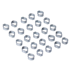 Crimp Hose Clamp, 1/2 (12.70mm) Id. Zinc Hose Clamps Mcs