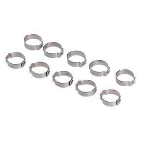 Crimp Hose Clamp, 3/4 (19.05mm) Id. Stainless Hose Clamps Mcs
