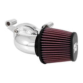 K&N, AirCharger performance air cleaner kit. Polished Air Cleaner K&N