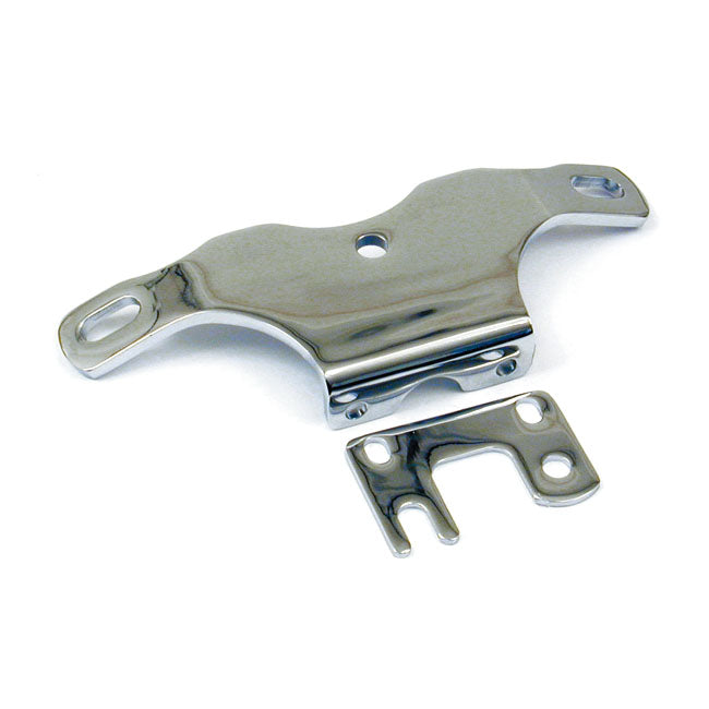 Motormount Heavy Duty W/Coil Mount. Chrome Engine Mounts Mcs