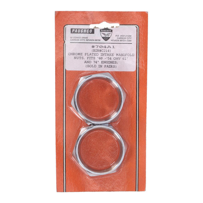 Paughco, Manifold intake nut set MANIFOLD PARTS/GASKETS Paughco
