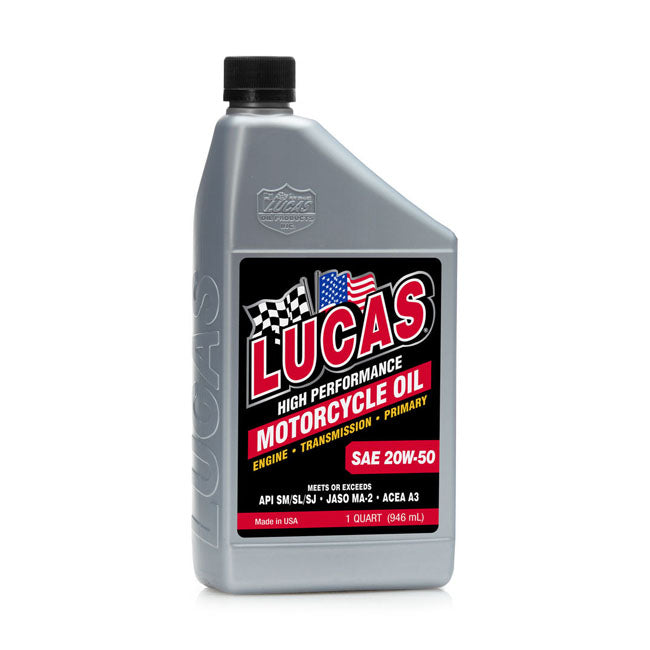 Lucas, 20 W50 Mineral Motor Oil Oils Lucas Oil
