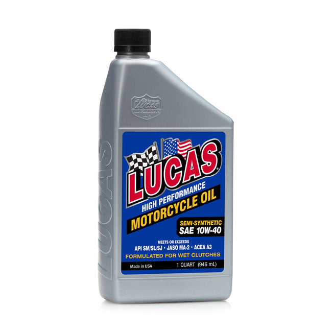 Lucas, 10 W40 Semi Synthetic Motor Oil Oils Lucas Oil